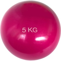 Медбол 5 кг., d-19см. (красный) (E41880) MB5