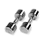 Гантель хромированная 10 кг BRONZE GYM BG-PA-DB-C10